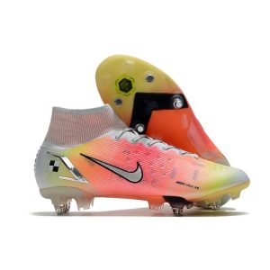 Nike Mercurial Superfly Elite SG PRO AC Bílý Červené stříbrný